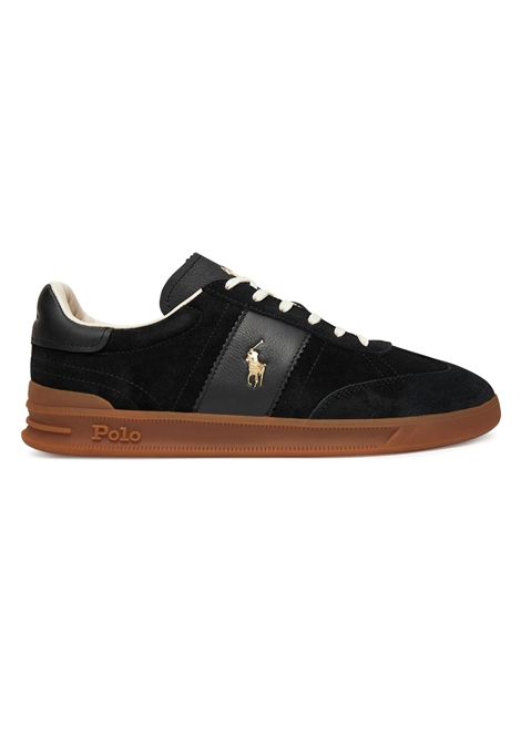 Scarpe Polo Ralph Lauren Heritage Aera Nero Uomo RALPH LAUREN | Sneakers | 809978010-001